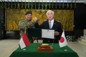 Pangkostrad Terima Kunjungan Menhan Jepang