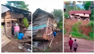 Rumah Rusak Diamuk Gajah Liar