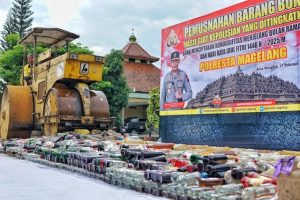 Pemusnahan Miras di Magelang,jpg