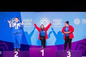 Atlet Special Olympics Winter World Games 2025