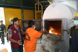 Bareskrim Polri Musbahkan 120Kg Sabu