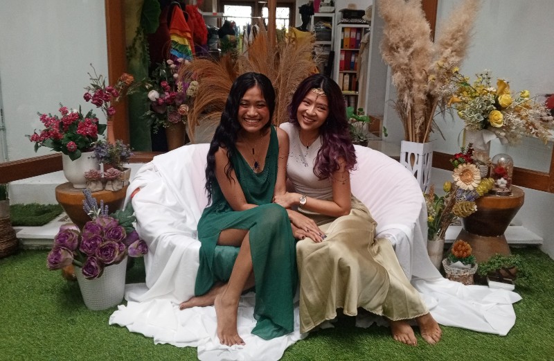 Anggun Dae bersama Rimigy Rihasalay
