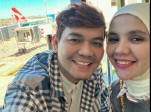 Indra Bekti dan Istri