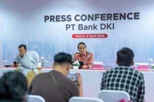 Konferensi Pers Pemulihan Ssytem Bank DKI