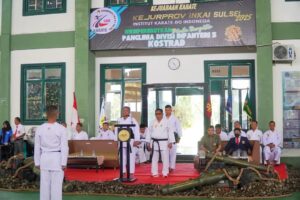 Pangdivif 3 Kostrad Resmi Buka Kejuaraan INKAI Sulsel