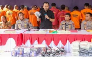 Polda Riau Ungkap kasus narkoba