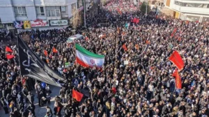 Pemakaman Jenderal di Iran