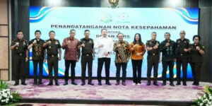 Kejagung dan Dewan Pers Teken MoU