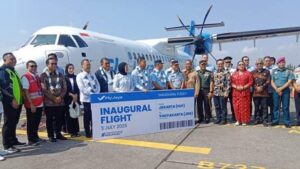 Maskapai FlyJaya resmi membuka rute baru yang menghubungkan Bandara Halim Perdanakusuma, Jakarta, dengan Bandara Adisutjipto Yogyakarta