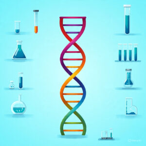 Ilustrasi tes DNA
