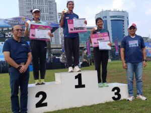 Atlet Pelatnas Mendominasi Podium 1-3 Dirgantara Laser Run KASAU Cup 2025