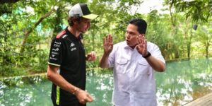 Erick Thohir dan Valentino Rossi