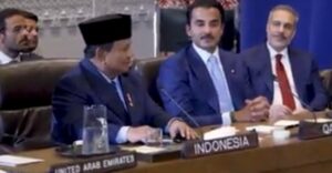 Prabowo Rapat Soal Gaza dengan Negara Arab Muslim