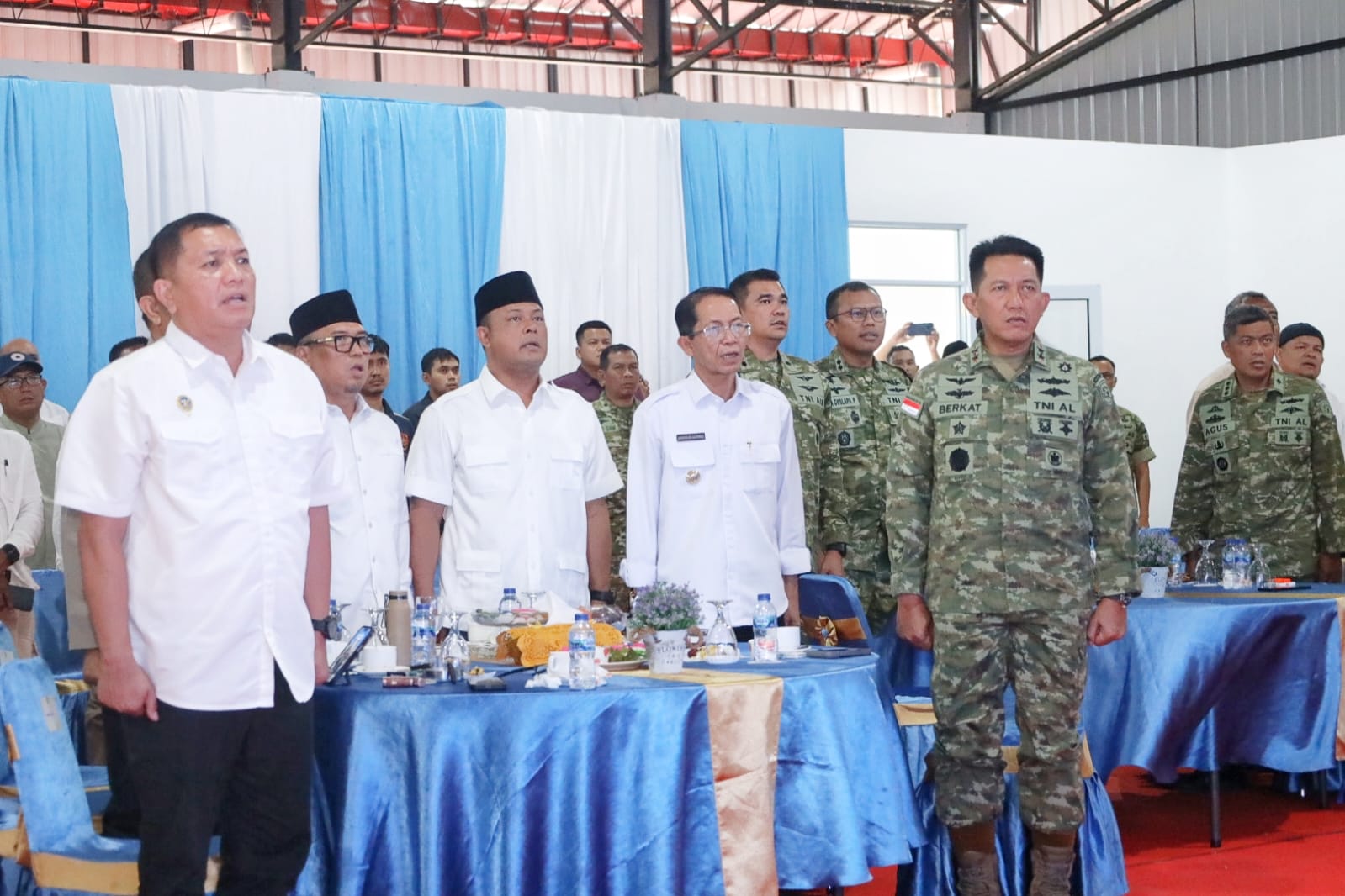 Dukung Penguatan Ekonomi Kerakyatan, Kodaeral IV Hadiri Peresmian Operasional 1.061 Koperasi Merah Putih