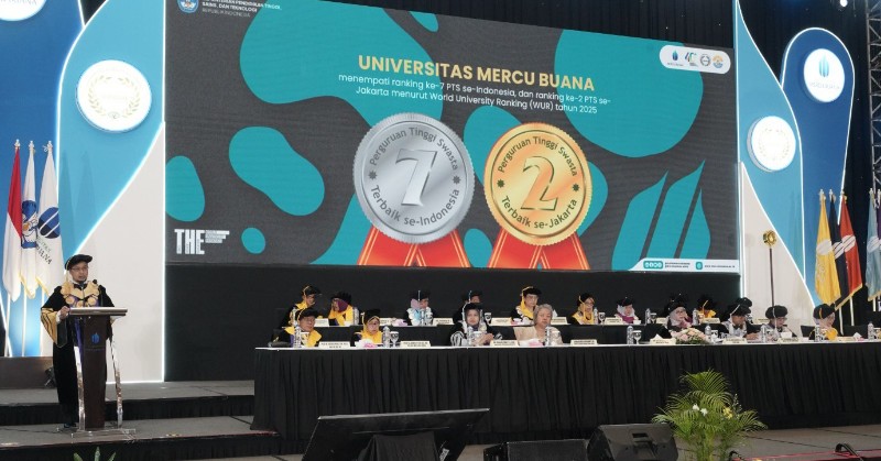Luluskan 1.426 Wisudawan, UMB Titip Pesan Jadilah Bukan Cuma Sarjana