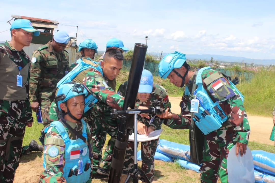 Satgas Indo RDB 39G MONUSCO Raih Apresiasi pada OEI Semester I Tahun 2026