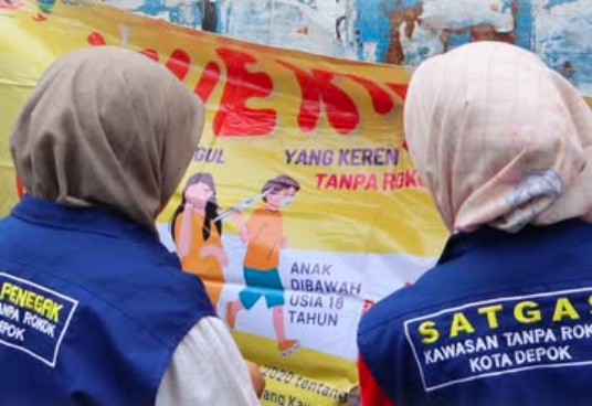 Satgas KTR Tidak Berikan Sanksi ke Anggota Dewan Depok Merokok di Area KTR akan Kena Denda Rp50 Juta