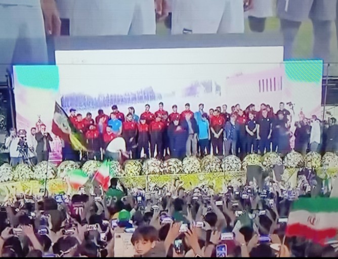 Pelepasan Timnas Iran ke Piala Dunia 2026 Dihadiri Ribuan Warga