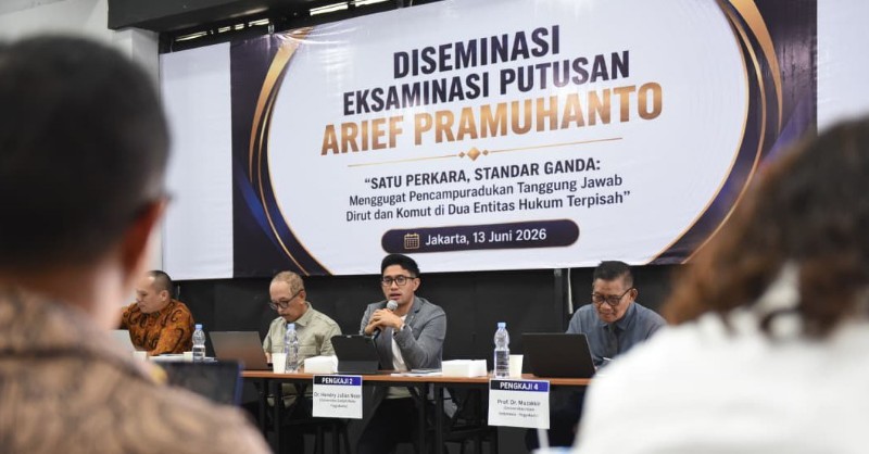 Sepakat Ada Kezaliman di Kasus Mantan Dirut Indofarma, Pakar Hukum: PK Jadi Jalan Melawannya