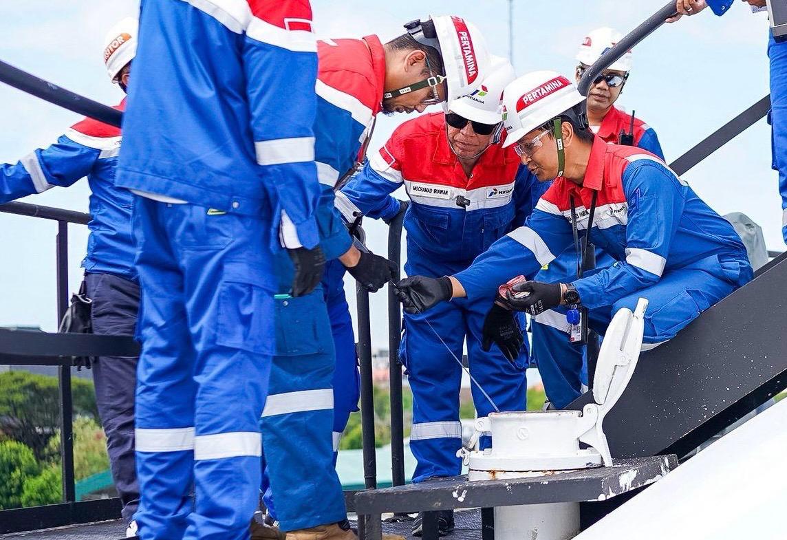 Pastikan Keandalan Aviasi Bali, Komut Pertamina Mochamad Iriawan Inspeksi Sarfas AFT Ngurah Rai