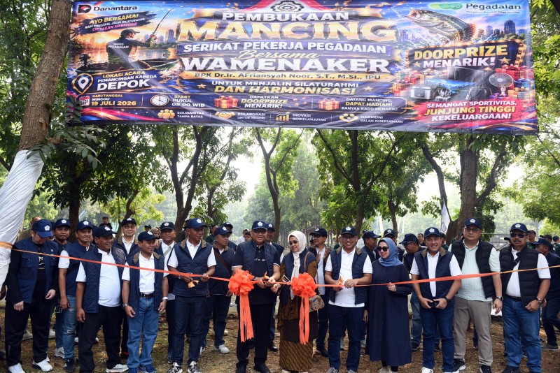 ‘MengEmaskan Indonesia’ via Mancing Bareng SP dan Direksi Pegadaian, Wamenaker: Patut Dicontoh BUMN Lain