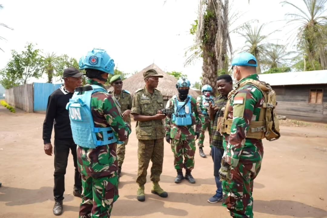 Satgas INDORDB XXXIX-G MONUSCO Perkuat Perdamaian dan Kepedulian di Hari Kemerdekaan RD Kongo