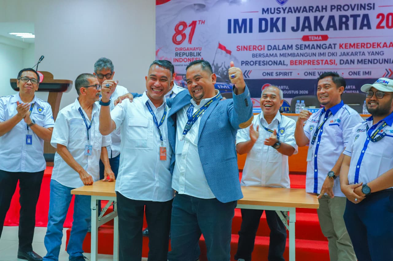 Ir. Rudi Bratanusa Eka Resmi Terpilih Sebagai Ketua IMI DKI Jakarta Periode 2026–2030 Unggul dalam Voting Musprov