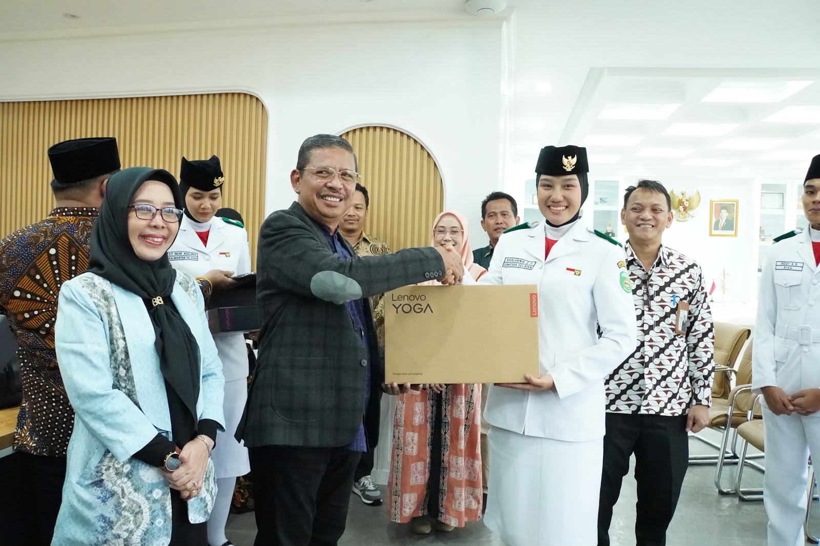 Kemenag Berikan Apresiasi 4 Pelajar Madrasah dan Pesantren yang Terpilih Menjadi Anggota Paskibraka Nasional 2026