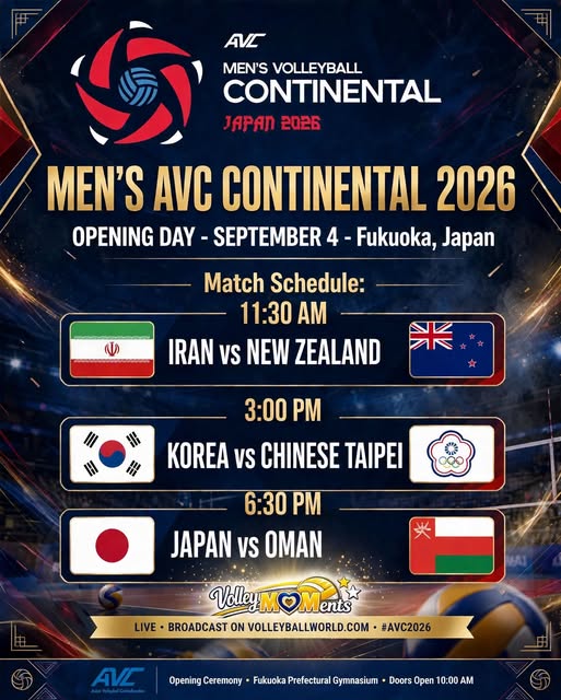 Tak Ada Nama Indonesia di AVC Men’s Volleyball Continental Championship 2026, Ini Sebabnya!