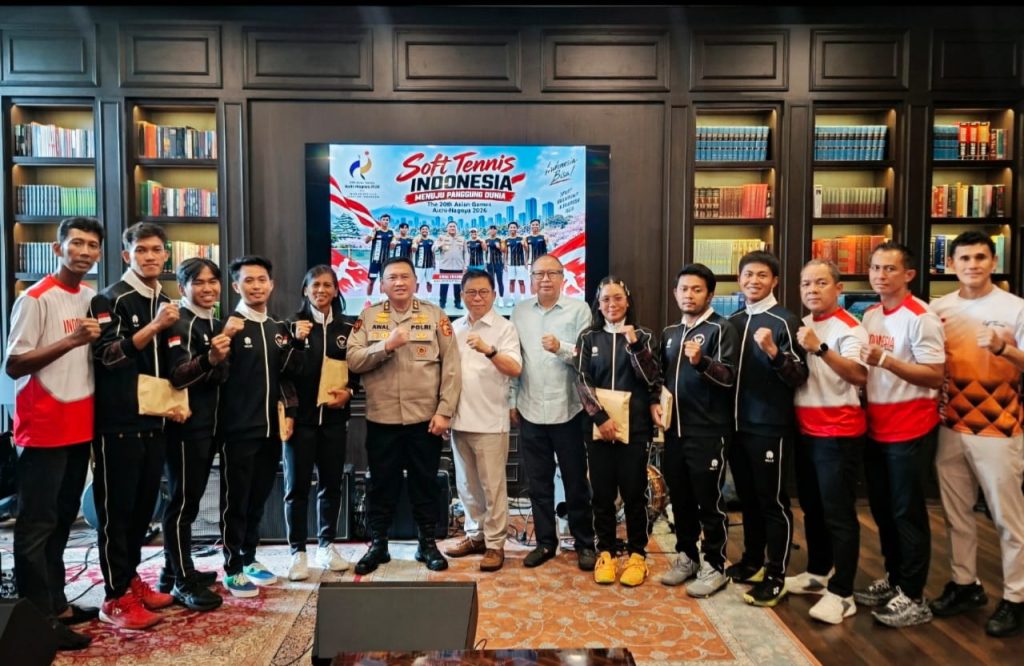 Awal Chairuddin Lepas Timnas Soft Tennis ke Asian Games 2026 Jadilah Duta Bangsa dan Perjuangkan Merah Putih