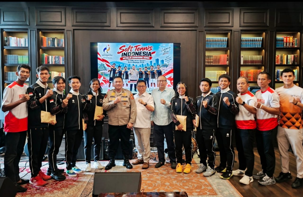 Awal Chairuddin Lepas Timnas Soft Tennis ke Asian Games 2026 Jadilah Duta Bangsa dan Perjuangkan Merah Putih