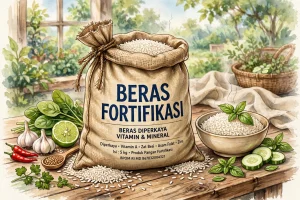 Ilustrasi Beras Fortifikasi