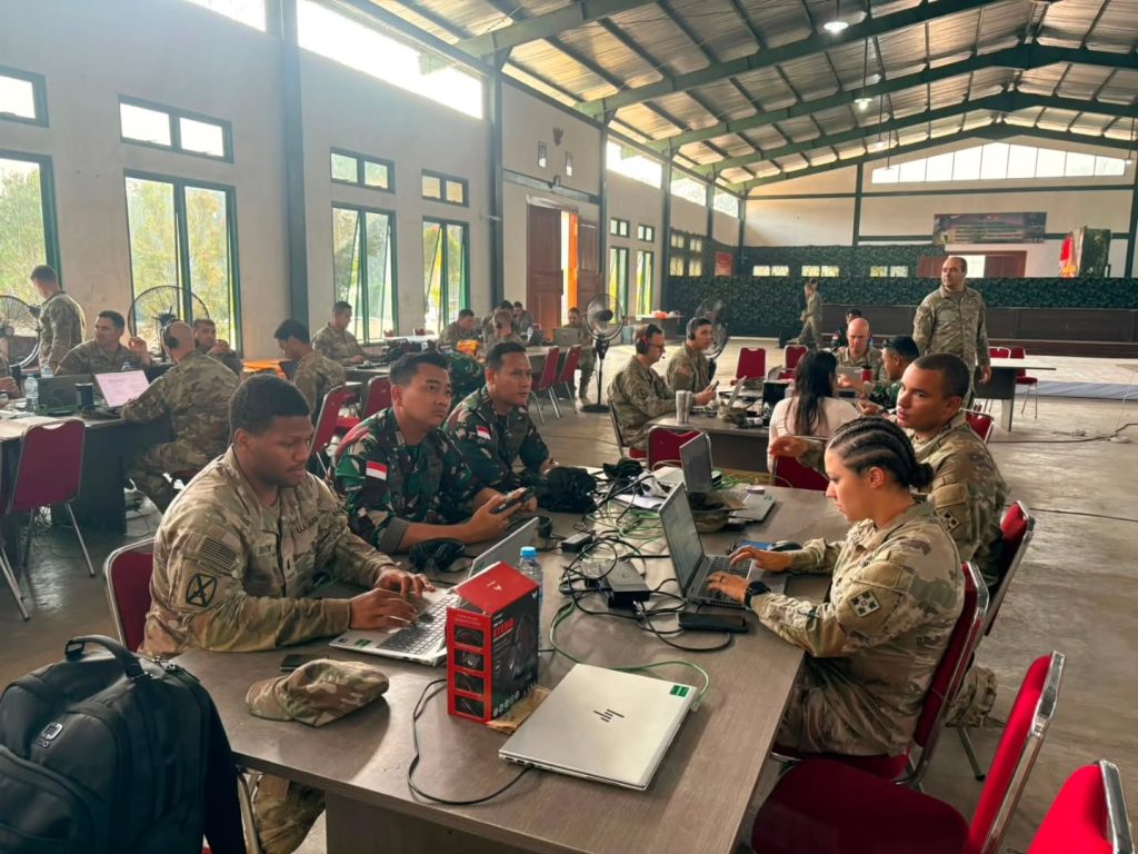 JOC Jadi Elemen Penting TNI dan US Army di Latgabma Super Garuda Shield 2026