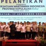 Sinergi dengan Insan Pers, Kodaeral IV Hadiri Pelantikan Ulang Pengurus PWI Kepri