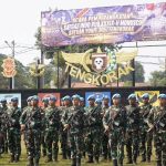 Prajurit Yonif 305/Tengkorak Diberangkatkan Mengemban Misi Perdamaian MONUSCO di Kongo