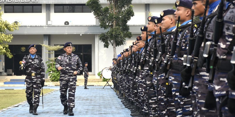 Semangat 81 Tahun Mengabdi, Kodaeral IV Gelar Apel Siaga dan Tasyakuran HUT TNI AL