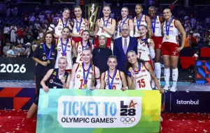 Tim Bola Voli Putri Turki Juara CEV Trendyol EuroVolley 2026, Usai Kalahkan Italia 3-2