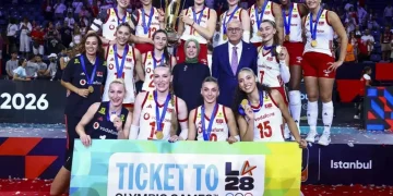 Tim Bola Voli Putri Turki Juara CEV Trendyol EuroVolley 2026, Usai Kalahkan Italia 3-2