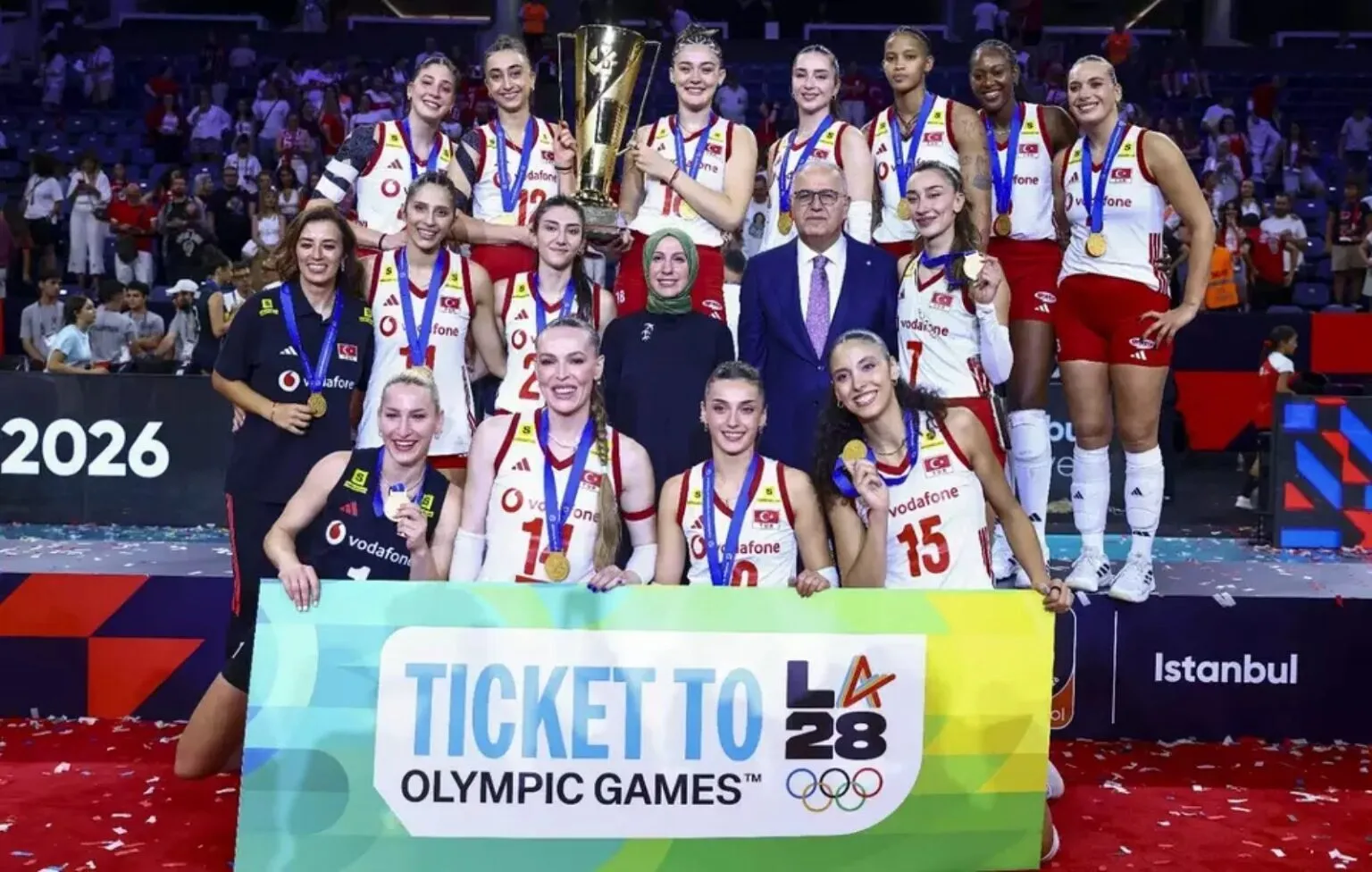 Tim Bola Voli Putri Turki Juara CEV Trendyol EuroVolley 2026, Usai Kalahkan Italia 3-2
