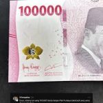 Uang Bertanda Tangan Purbaya