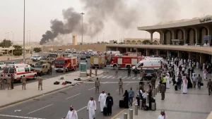 Houthi Serang Bandara Riadh