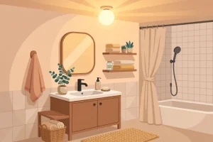 Ilustrasi Kamar mandi