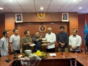 Ketua Umum PWI Akhmad Munir saat peluncuran website PWI