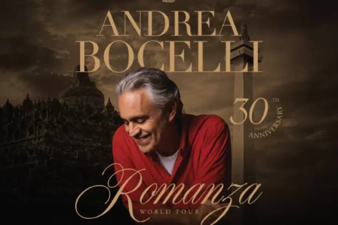 Konser Andre Bocelli di Borobudur Dapat Penolakan