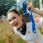 Luna Maa Raih Medali Jakarta Runnig Festival 2026