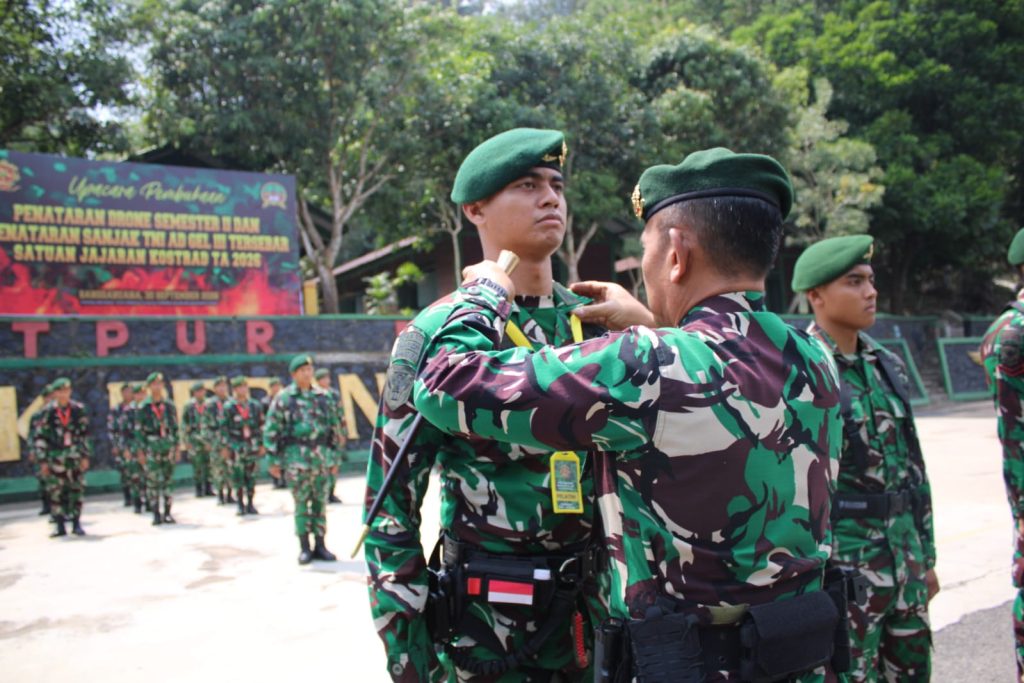 Perkuat Kemampuan Prajurit Kostrad Gelar Penataran Drone dan Latihan Sanjak