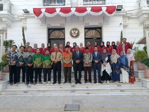 Pimpinan Muhammadiyah Saat Kunjungi Kedubes RI di Mesir