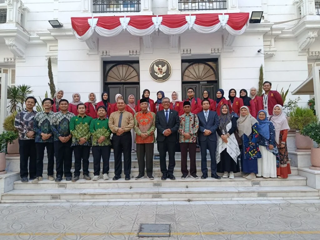 Pimpinan Muhammadiyah Saat Kunjungi Kedubes RI di Mesir
