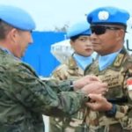 Prajurit Garuda Terima UN Medal atas Pengabdian Menjaga Perdamaian di Lebanon