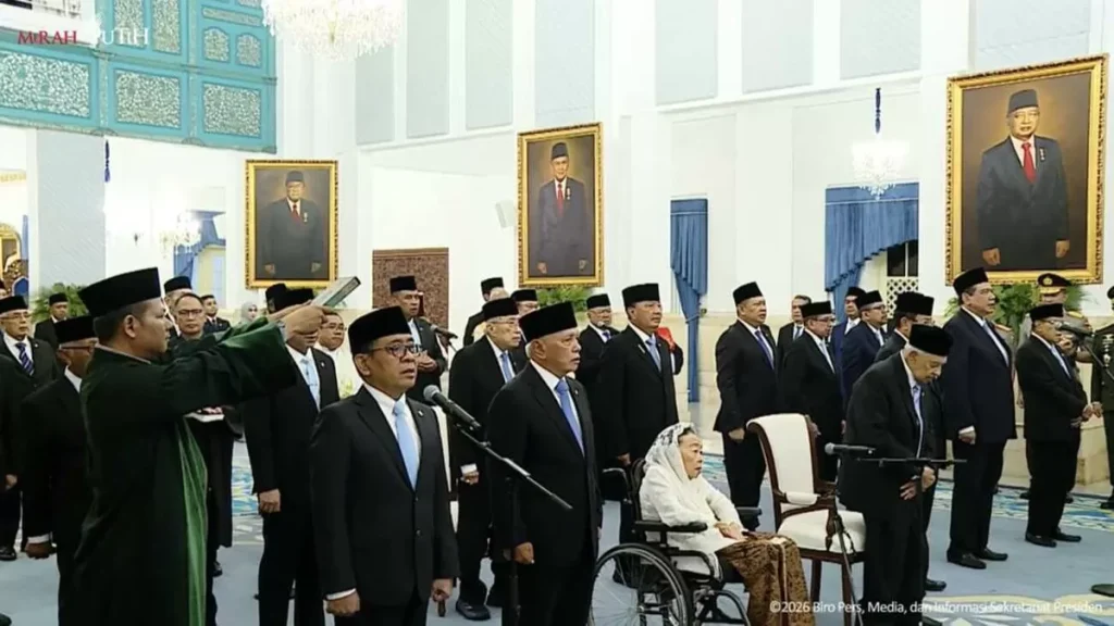 Wantimpres Saat Dilantik Prabowo